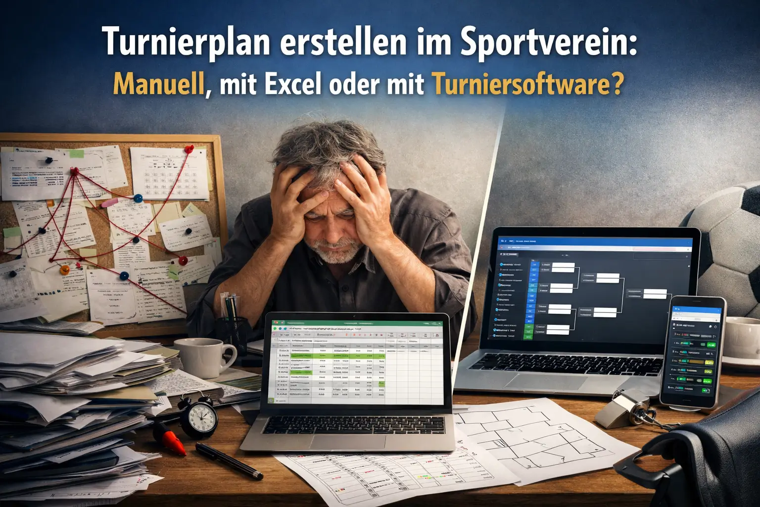 Mehr über den Artikel erfahren Turnierplan erstellen im Sportverein: Manuell, mit Excel oder mit Turniersoftware?